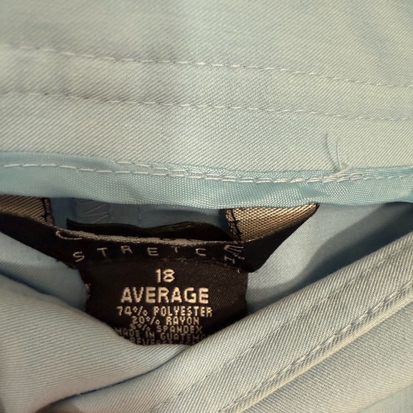 George Light Blue Women's Trousers - Picture 4 of 4